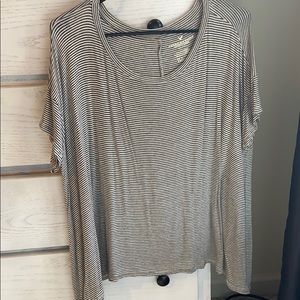 Black & white striped oversized Tee!